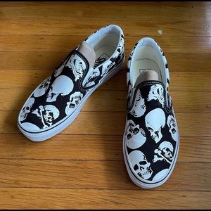 Vans skull slip on